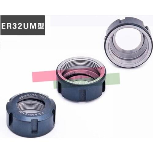 3PCS/set Engraving Machine Principal ER Nut ER25UM/ER32UM Nut UM type clamping nut for ER25/ER32 collets chuck CNC milling