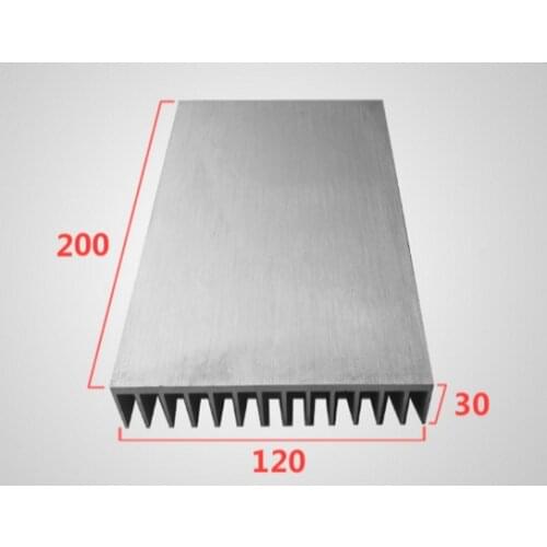 Fast Free Ship 120*30*200MM High-power aluminum radiator fin aluminum radiator aluminum Heatsink