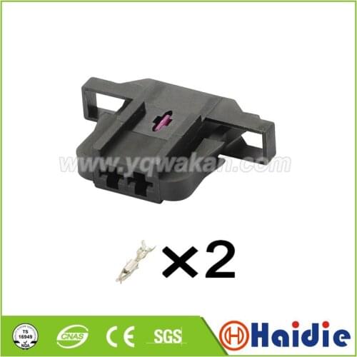 Free shipping 5sets VW 2pin 3.5mm 2 hole cable plug electric auto plug connectors