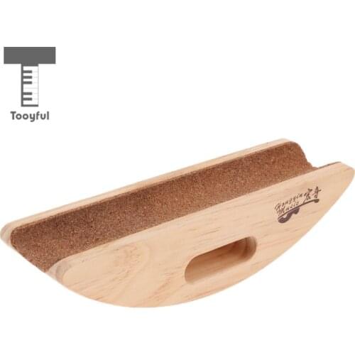 Tooyful Wooden Guitar Neck Rest Support Pillow Musical Instrument Replacement Parts