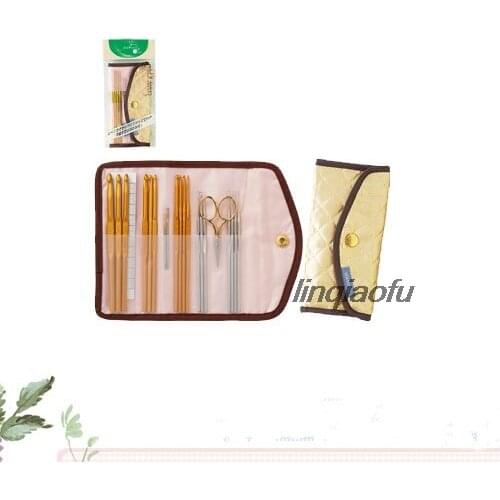 Imported classic single head straight handle crochet set