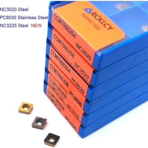 10PCS CCMT060204 CCMT060208 CCMT09T304 CCMT09T308 high quality carbide insert Internal turning tools insert CNC latter tool