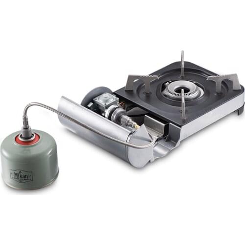 Cartridge Tank Adaptor Outdoor Stove Adapter Gas Converter Split Type Furnace Connector Adapter for Camping Cooking Picnic