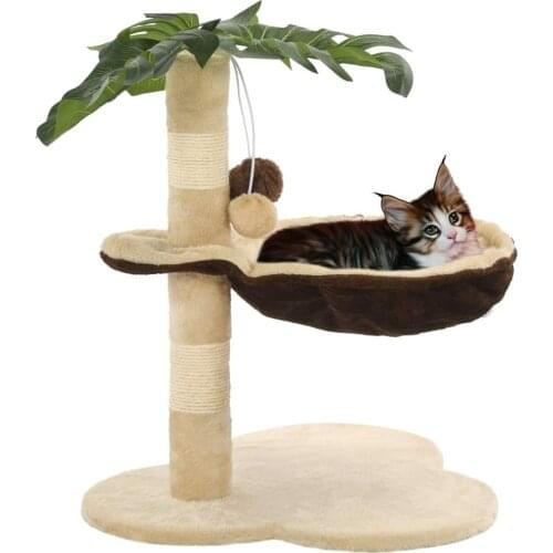 Cats Scratching Post Scraper Claw Sharpener 41 50 65 cm With Climbing Frame Platform Bed or House Tree Local Country Delivery