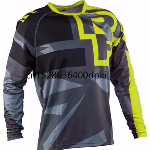 2020 Mountain Bike Jersey DH MX RBX MTB racing clothes Off-road Motocross Jersey for men long sleeve downhill cycling Jersey