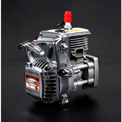 Baja 4 bolt 30.5cc Chrome Engine set with Walbro 668 carburetor and NGK sparkplug for 1/5 scale HPI KM RV baja 5B 5T 5SC - 81010