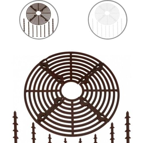 Not Easy Deformed Unique Cuttable Round Shape Plant Pot Cover Long Lasting Soil Guard Cover Easy to Install for Gifts