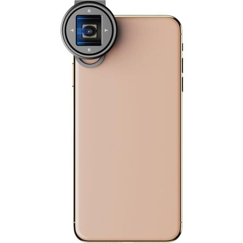 Moveski 1.33X Anamorphic Lens Widescreen Camcorders Lens Vlog Movie Shooting Deformation HD Mobile Phone Camera Lens