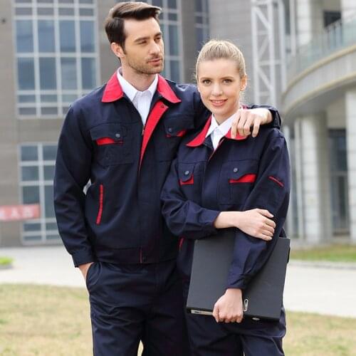 Working clothES workwear men women overalls workmen uniform car workshop fashion work suit mechanical workshop jacket pants 5XL