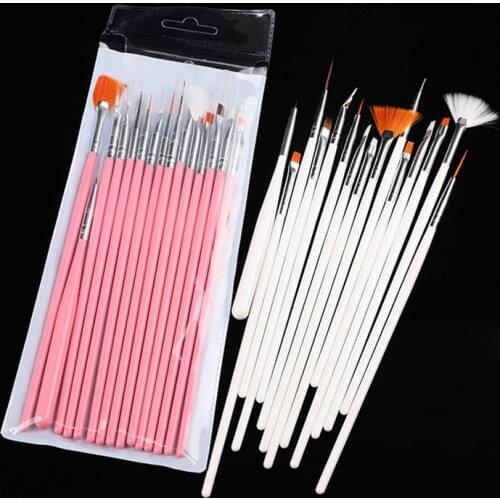 15pcs Professional Gel Painting Pens Art Brush Nail Tools Beauty Popular Gel Accessoires Drawing Pen
