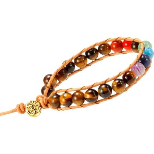 TUMBEELLUWA Leather Bracelets