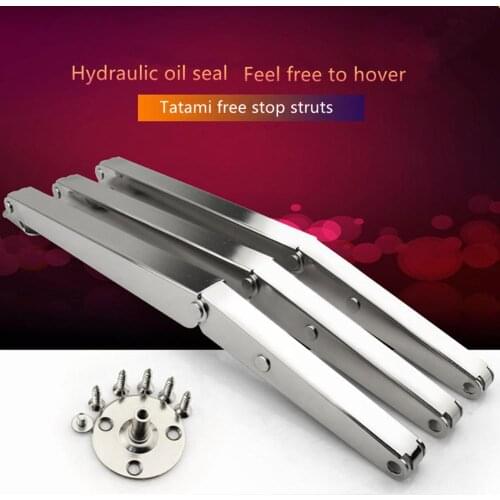 Heavy-duty tatami support hydraulic rod support dedicated free stop support rod gas support pneumatic rod upturn door accessorie