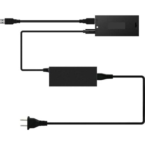 2020 New Kinect Adapter Circuit Protection Advanced AC Power Adapter for Xbox One S for Xbox One X for Windows 8 8.1 10 PC