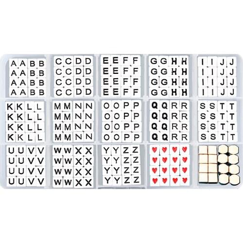 Enamel alphabet letter beads hematite miyuki beads for jewelry making metal japaness bead diy kit for bracelet myuki beads women