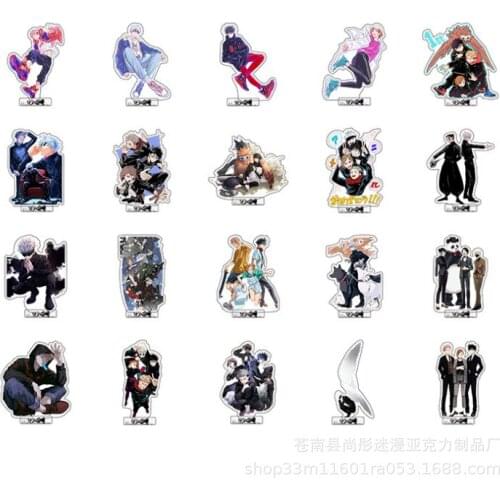 Jujutsu Kaisen Yuji Itadori Gojo Satoru Kugisaki Nobara Fushiguro Megumi Acrylic Stand Figure Model Plate Cosplay Gifts