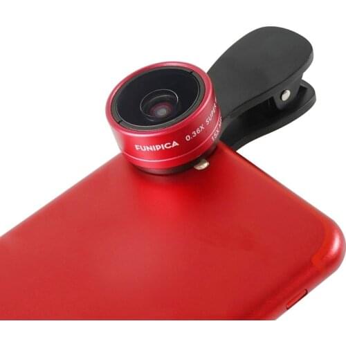 3in1 Clip-on HD Lenses Kit Fisheye 0.36X Wide Angle 15X Macro Fish Eye Lens for Doogee X5 Max X6 Elephone S7 Gooweel Nexus 5