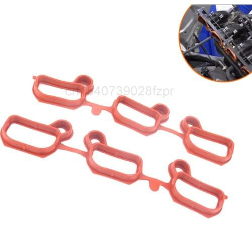Hot Selling Red Intake Manifold Gasket Set 11611436631 It Is Suitable For BMW