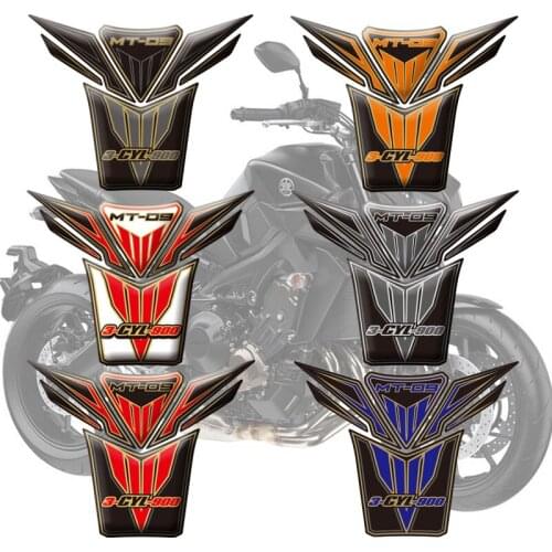Hot sell Motorcycle Tank Pad Protector Decal Sticker Case 3D Tankp Stickers For Yamaha MT09 2013 2014 2015 MT-09