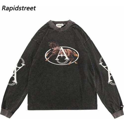 Rapidstreet Men's Long Sleeve T-Shirts