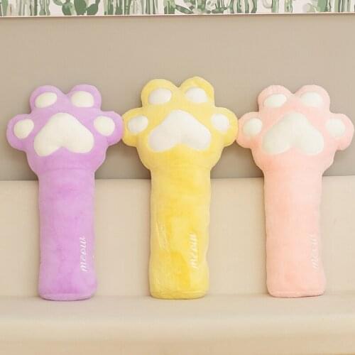 Kawaii Cat Paw Toy Stuffed Plush Cat Paw Pillow Cushion Home Decor Bed Throw Pillow