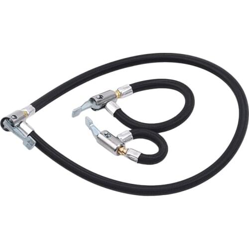 10/20/60cm Locking Air Chuck With Air Hose Inflator Adapter Extension Inflating Tubes For Pump Of Bike Motorcycle Car Tire