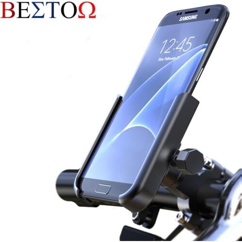 Universal Motorcycle/Electric-Bicycle GPS Stand Outdoor Navigation Stand with USB Charger for 4-6‘’ Mobile iPhone Samsung Huawei