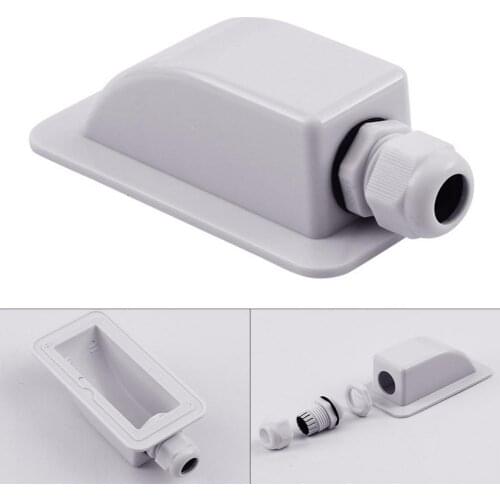 Waterproof Junction Box Cable Box Wire Entry Gland Box Solar Panel Roof Wire Entry Gland Box for Vehicle Yacht Solar Panels