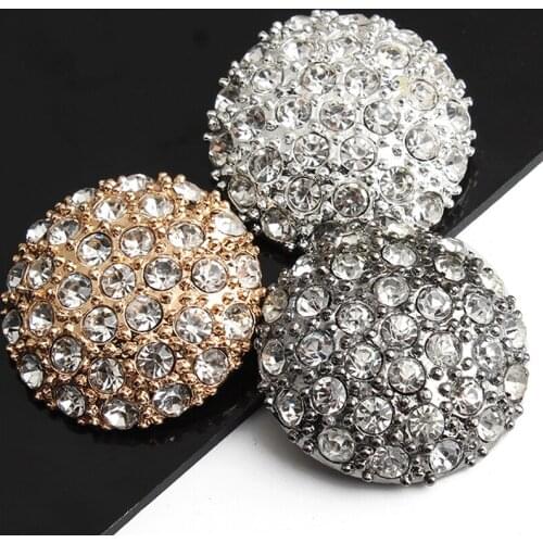 2Pcs/lot high grade button for upper outer garment womens sweater wind coat woolen button mink coat fur decoration button 1180