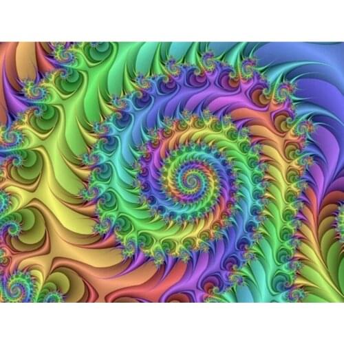 Abstract Diamond Painting Full Square/Round Drill 5D Colorful Pattern Picture Mosaic Rhinestone Cross Stitch Home Decor