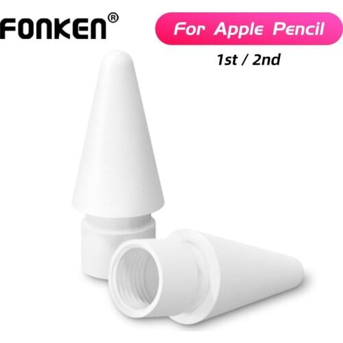FONKEN Active Stylus Pen Tips Replacement Pencil Tip Nib For Apple Pencil 1st 2nd Penpoint For Ipad Touch Pen Accessories