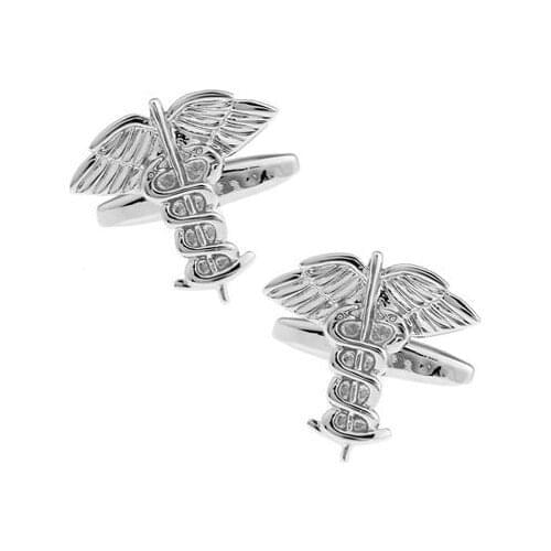 Free Shipping Angel Wing Cufflinks Wholesale&retail Novelty Angel Design Quality Brass Material Best Gift For Men