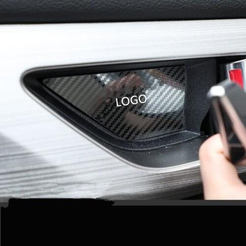 Stainless Steel Black Blue Silver Interior Doors Bowl Decorated Cover For Changan CS75 2018 19 20 CAA408