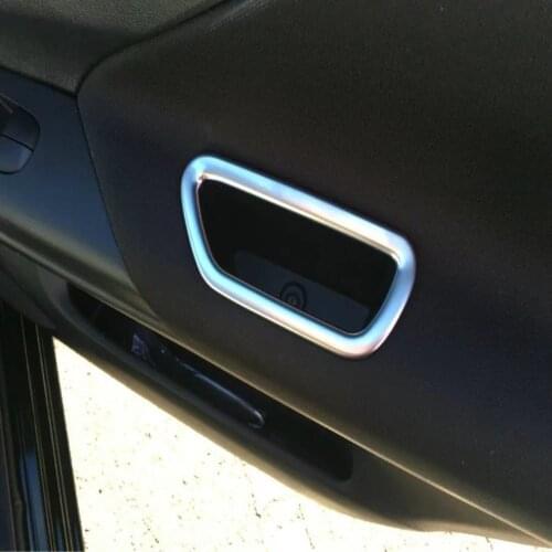 For Nissan Serena C27 2016 2017 2018 2019 ABS Matte Interior Car Inner Front Door Armrest Cover Trim Door Handle Cover Trim