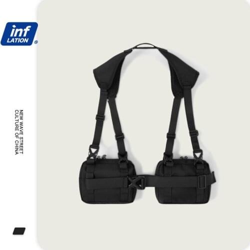 INFLATION Men's Black Bags