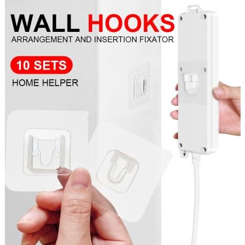 Hooks Hanger Strong Transparent sucker Hook For Kitchen Bathroom decorative Double Sided Suction Cup Multi Purpose Wall Hooks