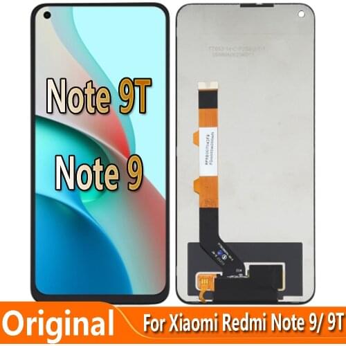 Original Display Replace 6.53"For Xiaomi Redmi Note 9T 5G M2007J22G J22 Note 9 5G M2007J22C LCD Touch Screen Digitizer Assembly