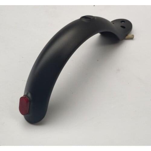 Rear Front Mudguard Tire Tyre Splash Fender Guard Wing with Light for Xiaomi Mijia M365 Electric Skateboard Scooter Replacements