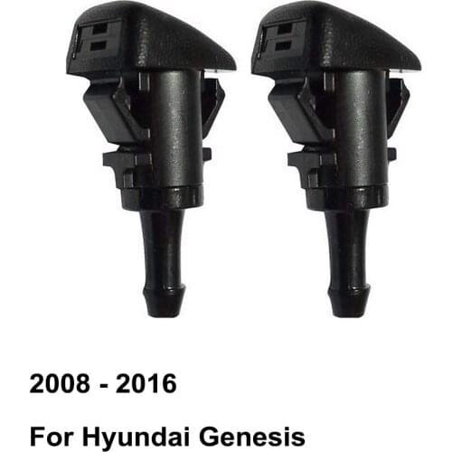 Front Windshield Washer Nozzle 986303J000 for Hyundai Genesis ( 2008 - 2016 ) ( Pack of 2 )