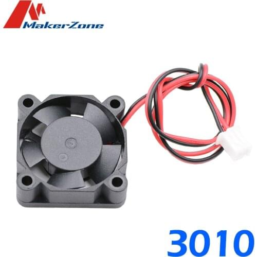 12V/24V Radiator 3010 Fan 30*30*10mm 3010h Brushless DC Small Fan Cooling Extruder 2-Wire 3D Printer Accessories Part