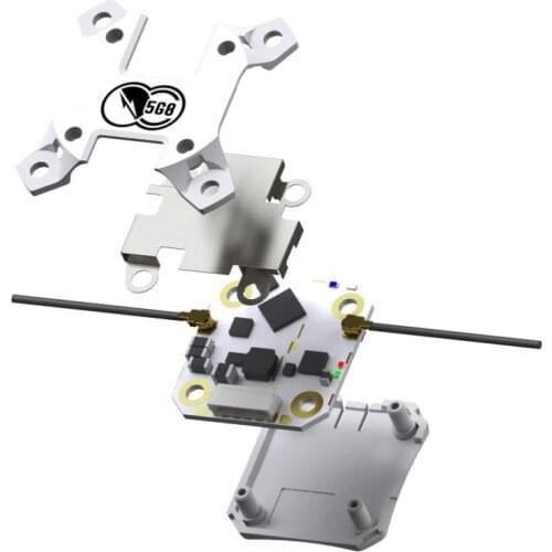 TBS TRACER SIXTY9 2.4G Radio Receiver 1000mW Adjustable Video Transmitter AIO 2-6S 20X20mm 30X30mm for RC FPV Racing Freestyle