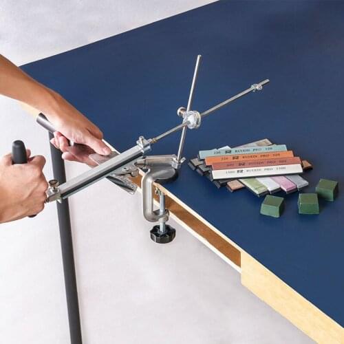 Knife Sharpener professional RUIXIN Pro RX008 diamond sharpening stone whetstone grinding wet Kitchen tools accessories gadgets