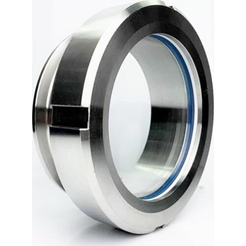 25 32 38 45 51 57 63 76 89 102 -219mm Pipe OD 1.5" 2" 3" 4" 6" 8" Tri Clamp SUS 304 Sanitary Weld Union Sight Glass Homebrew