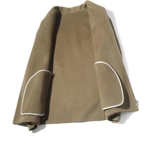 Winter Double-side Woolen Autumn Jacket Men 200% Wool Streetwear Windbreaker Mens Jackets and Coat LM29-2026 MY2962