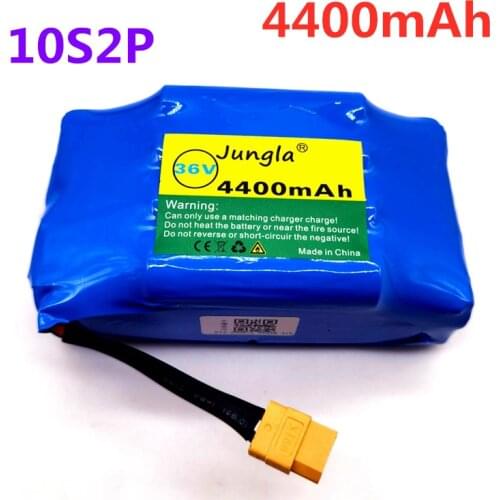 100% New Original 36v 4.4ah lithium battery 10s2p 36v battery 4400mAh lithium ion pack 42V 4400mah scooter twist car battery