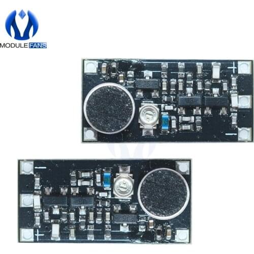 88-115MHz FM Wireless Microphone Surveillance Transmitter Module Board For Arduino Adjustable Capacitor DC 2V 9V 9mA Voltage