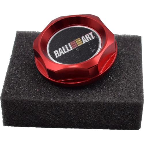 Ralliart Aluminum Engine Oil Cap Tank Cover Cap For For Mitsubishi WLR6315
