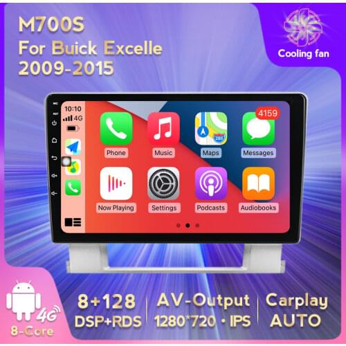 6+128G 4G in Dash Car Radio Multimedia Video Player Navigation GPS For Buick Excelle 2 2009 - 2015 For Opel Astra J 2009 - 2017