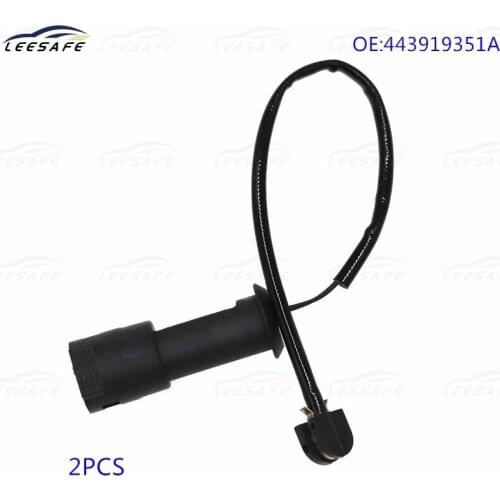 2PCS Front Brake Pad Wear Sensor 443919351A for AUDI 100 Avant 44 44Q C3 200 Avant COUPE 89 8B Brake Pad Wear Alarm Replacement