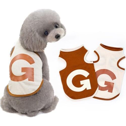 Pug Tshirt Pet Clothes for Small Dogs Yorkshire Terrier Costumes Puppy T Shirt Dogs Cat Vests Chihuahua French Bulldog Poodle