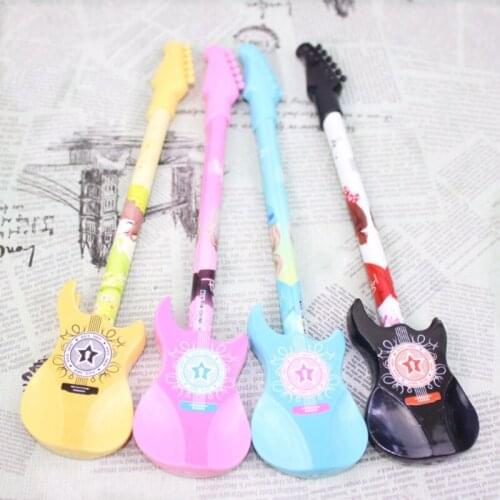 Guitar Novelty Pens Kawaii Gel Pen Creative For School Supply School Prize